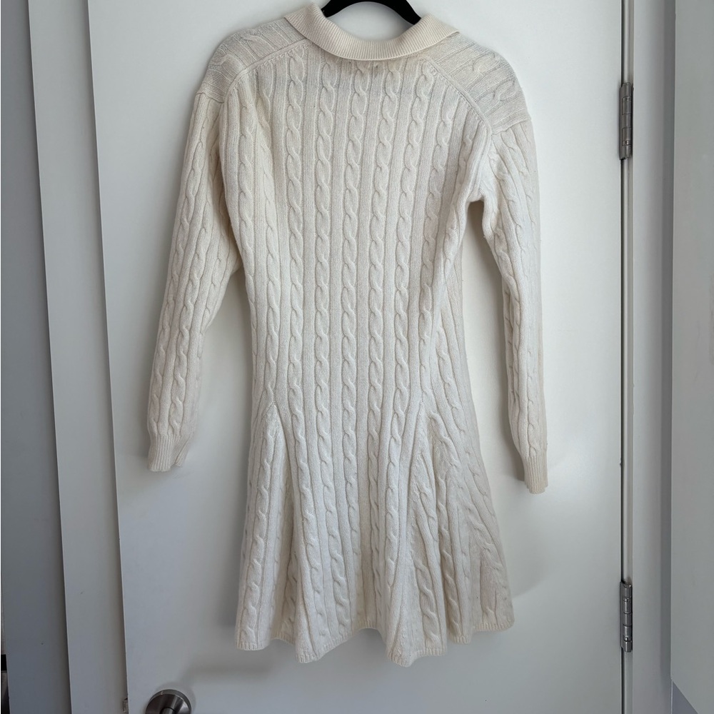 Polo by Ralph Lauren Cream Cable Knit Sweater